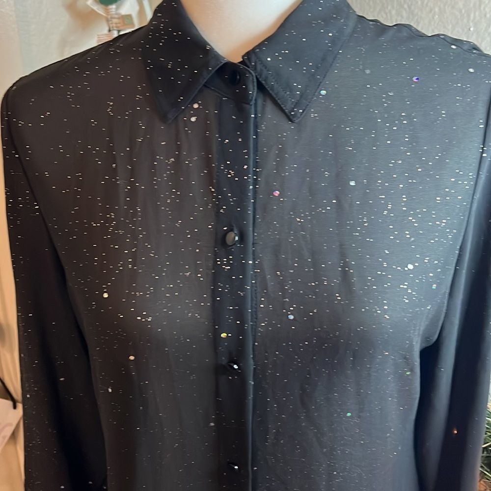Chicos glittering nice top.